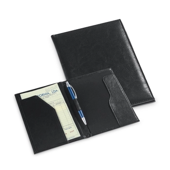 TRUFFLE. Etui na banknoty wykonane z PU, czarny 92061-103