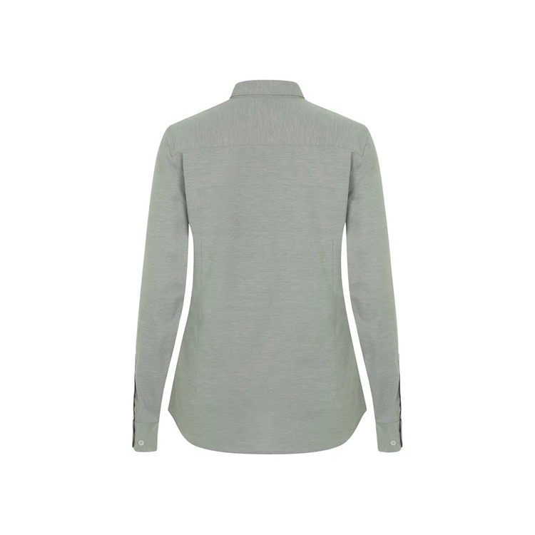 VL PRITHVI WOMEN. Koszula Oxford (180 g/m²) dla kobiet, wykonana z bawełny (50%), poliestru (45%) i elastanu (5%)