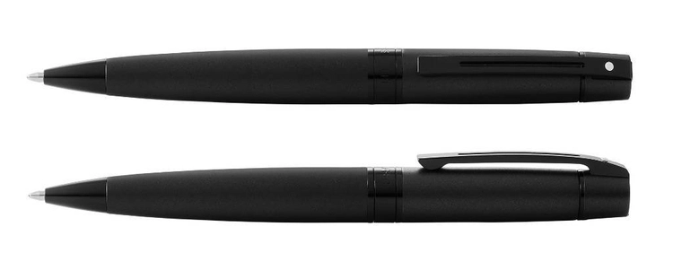 9343 Długopis Sheaffer kolekcja 300, czarny, elementy czarne