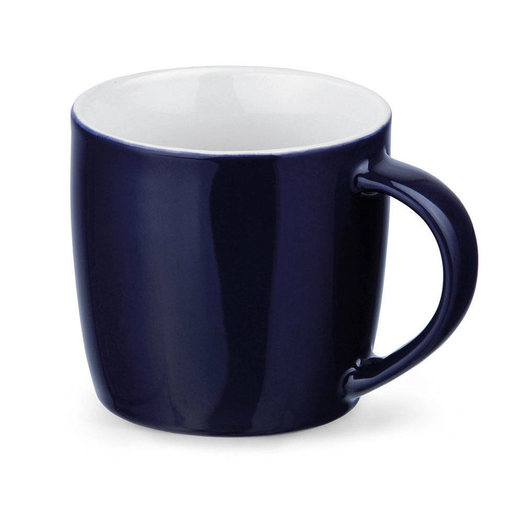 COMANDER. Ceramiczny kubek z błyszczącym wykończeniem, pojemność 370 ml