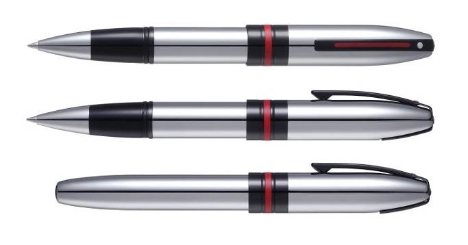 9112 Pióro kulkowe Sheaffer kolekcja Icon, chrom, elementy czarne