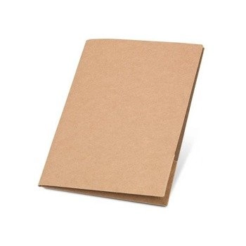 PUZO. Teczka na dokumenty A4 wykonana z 100% z papieru z recyklingu (400 g/m²), 93463-160