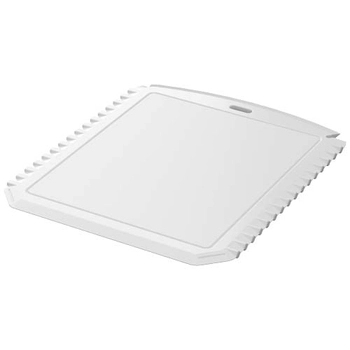Thrym prostokątna skrobaczka do lodu wykonana z tworzyw sztucznych pochodzących z recyklingu, biały 22050201