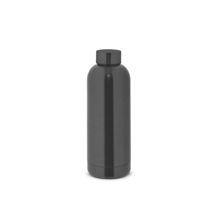 ODIN METTALIC. Butelka z 90% stali nierdzewnej pochodzącej z recyklingu 550 mL