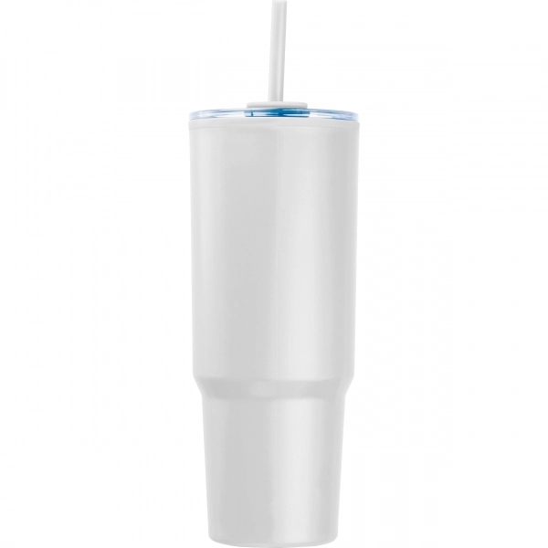 Kubek ze słomką XXL 1200 ml TEODORA