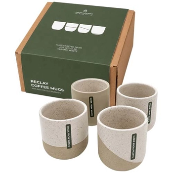 Zestaw kubków do kawy Originalhome Reclay 150 ml, biały 12643301