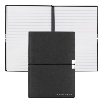 Notes A6 Elegance Black Lined, HNM124AL