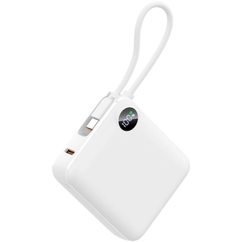 Power Bank 10000 mAh Fast Charge 22,5 W, biały eg835006