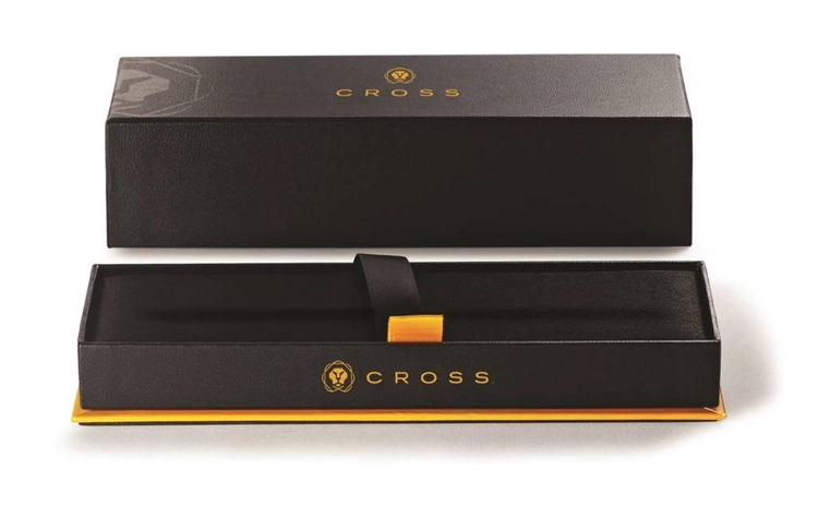 Długopis Cross Bailey czarny, elementy czarne PVD