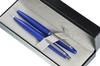 9401 Zestaw (pióro wieczne i długopis) Sheaffer VFM, niebieski, wykończenia niklowane