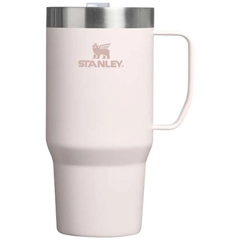 Termoizolowany kubek Stanley Everyday Suburban o pojemności 710 ml, wykonany z recyklingowanej stali nierdzewnej , Jasny różowy 10098540