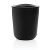 Antybakteryjny kubek termiczny 250 ml czarny, stal nierdzewna i PP, 250ml