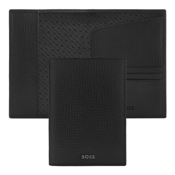 Etui na paszport Grid Black, BLACK hlp632a