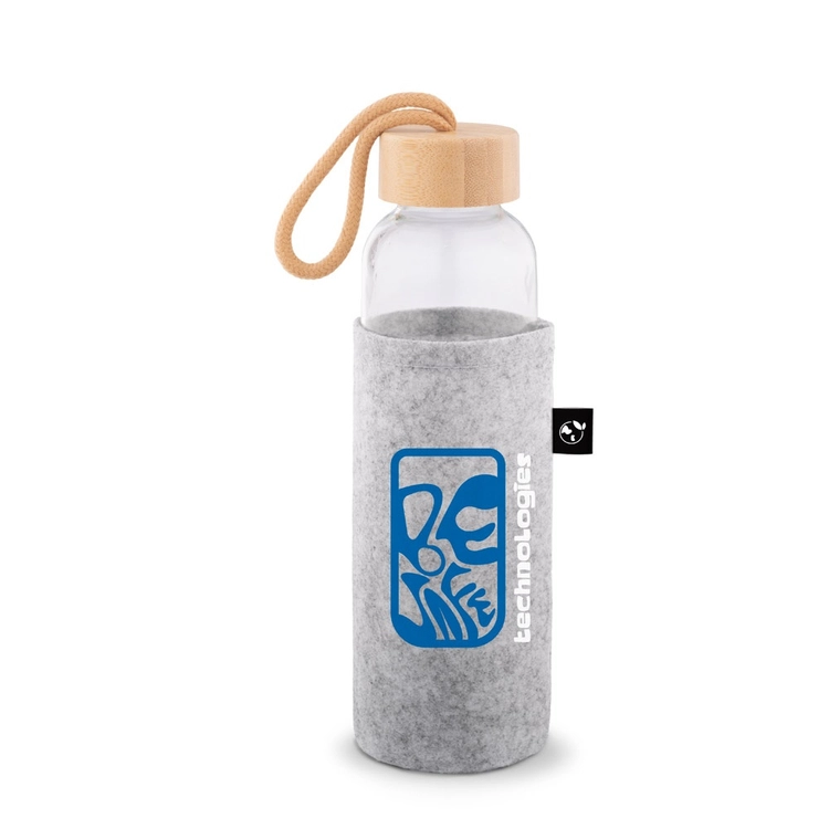 STOREY. Pokrowiec z filcu z recyklingu (xxx% z recyklingu), idealny na butelki