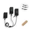 BERTOZZI. Super szybki kabel USB 6 w 1 wykonany z aluminium pochodzącego z recyklingu (20%) i PET pochodzącego z recyklingu (4%)