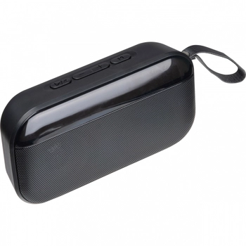Głośnik bluetooth podświetlany LED MIRELA, czarny 3524303