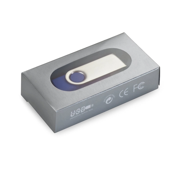 CLAUDIUS 32 GB. Pamięć flash USB 32 GB z metalowym klipsem