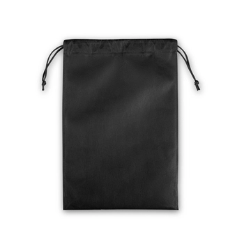 GIFT BAG L. Duża torba w stylu plecaka, wykonana z materiału włókninowego (60 g/m²), czarny 92583-103