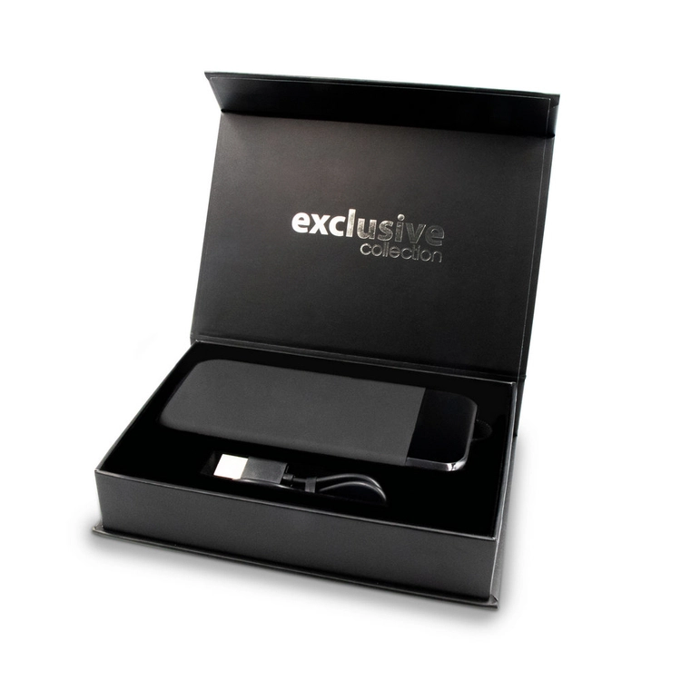 Bezprzewodowy power bank 10000 mAh Exclusive Collection, ładowarka bezprzewodowa 5W-15W | Cory