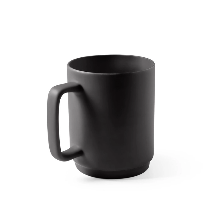 MIGHTY. Ceramiczny kubek z cylindrycznym korpusem 330 mL