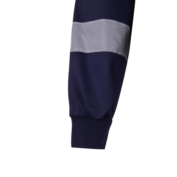 VL NEPTUNE LARGE. Dwukolorowa kurtka diagonalna (210 g/m²) z poliestru (80%) i bawełny (20%)