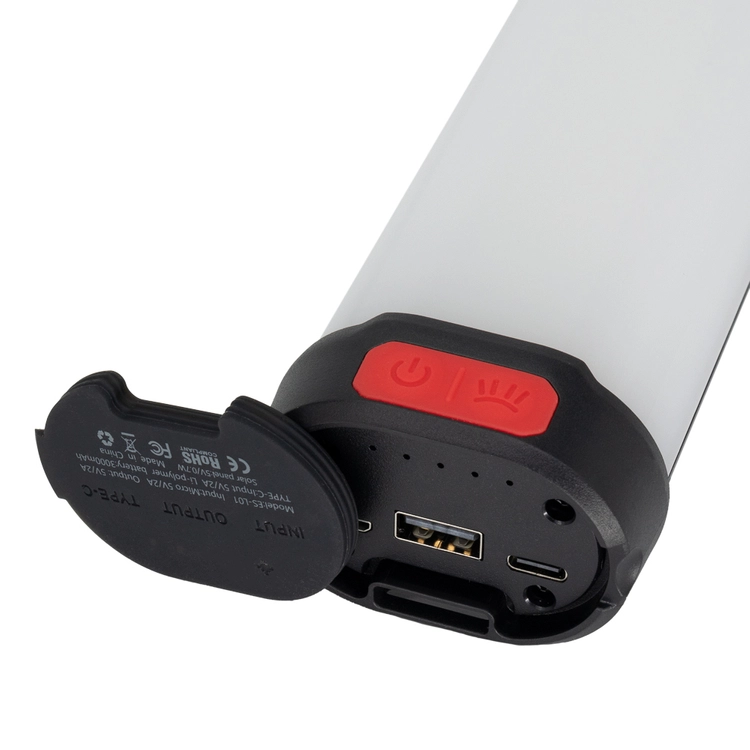 Latarka solarna z power bankiem ES982 3000 mAh